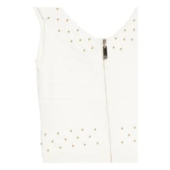 Abito In Maglia Effetto Sirena + Borchie