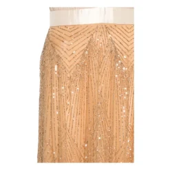 610 Abito Lungo C/paillettes