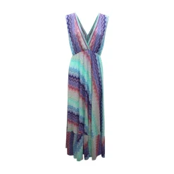 Abito Lurex Wo Spacco Dress