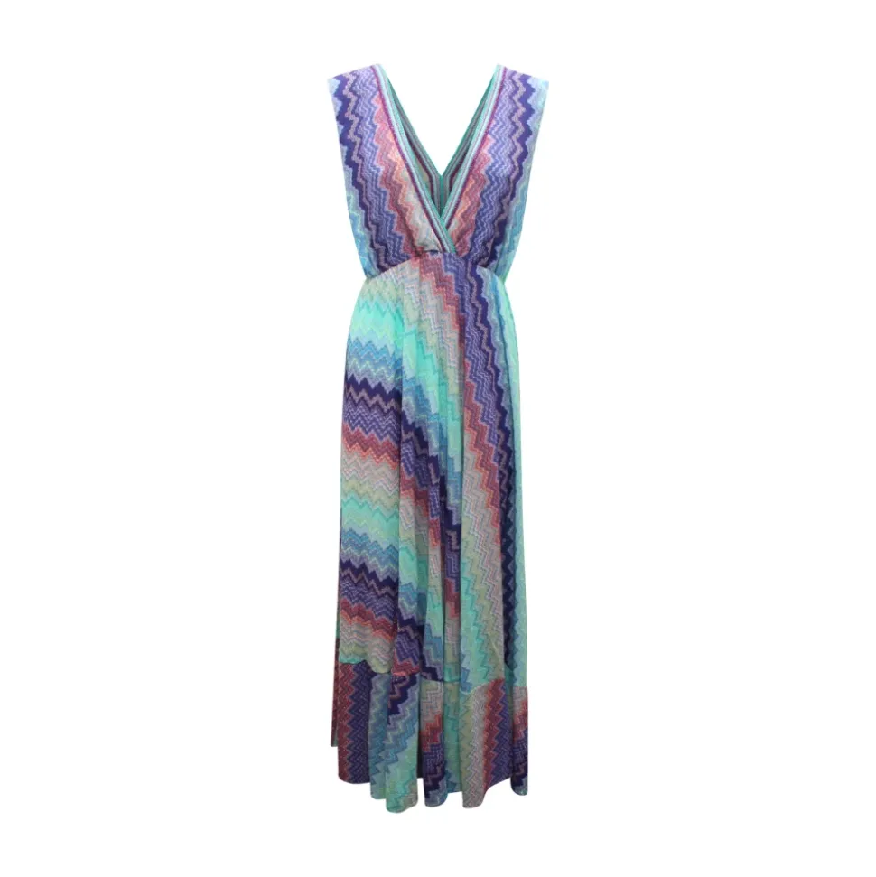 Abito Lurex Wo Spacco Dress