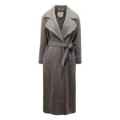 Abrigo Acolchado Mezcla de Mohair