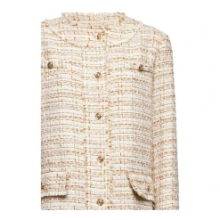 Abrigo Recto de Tweed