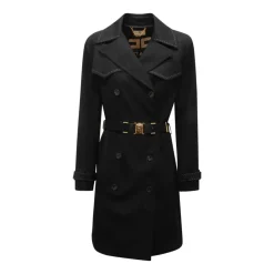 Abrigo Trench de Lana Cruzado