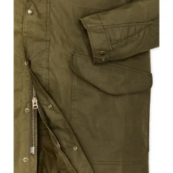 Abrigo Trench de Tela Resistente