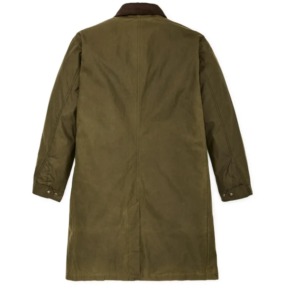 Abrigo Trench de Tela Resistente