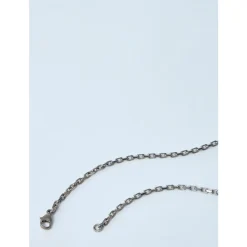 Acabado Cepillado Trunk Charm Collar Colgante