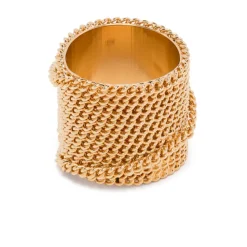 Anillo con detalle de cadena