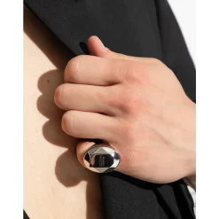 Anillo de Piedra Facetada