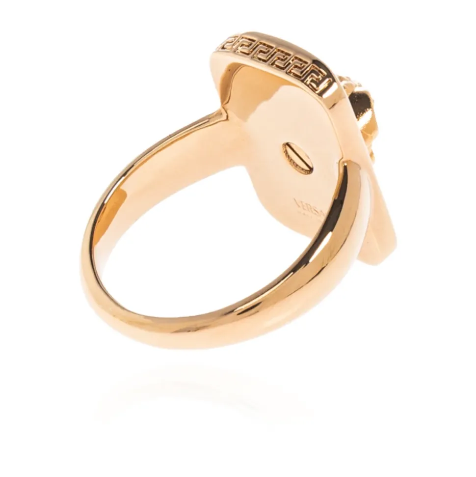 Anillo de sello con cabeza de Medusa