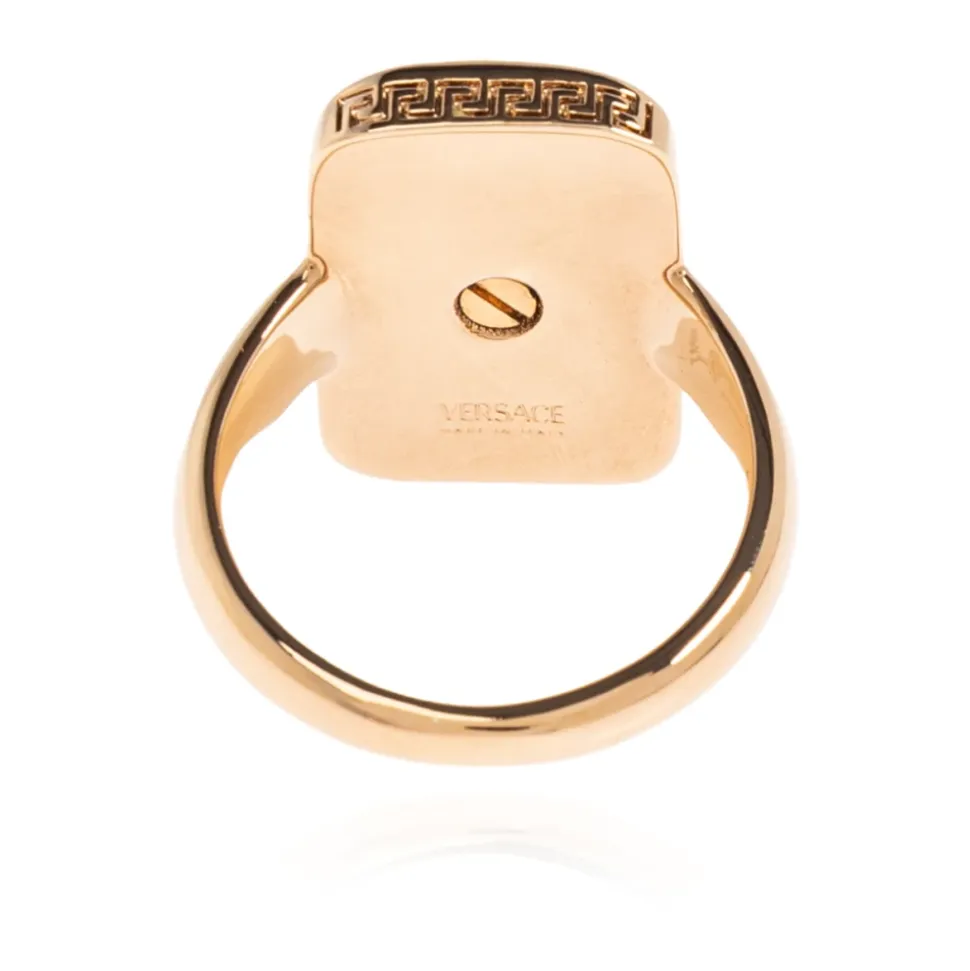 Anillo de sello con cabeza de Medusa