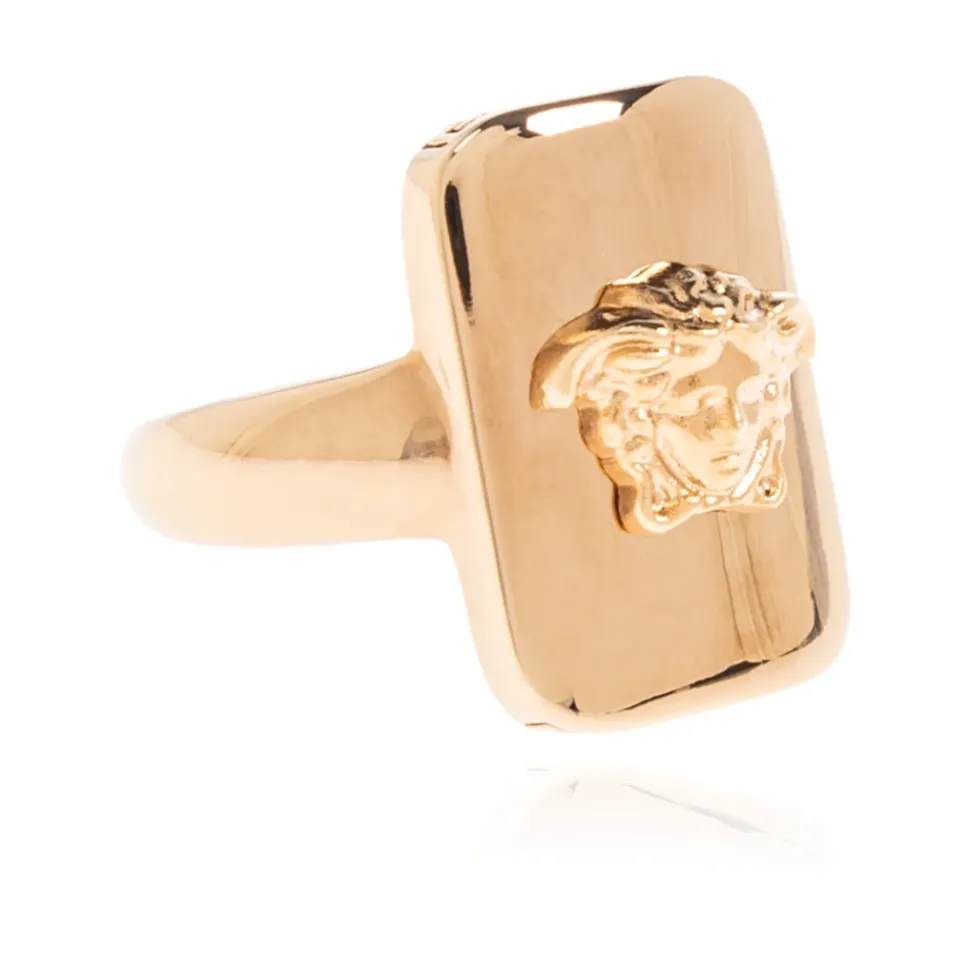 Anillo de sello con cabeza de Medusa