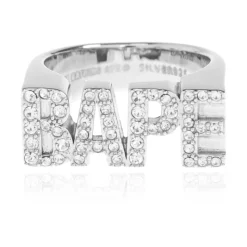 Anillo Plateado con Logotipo
