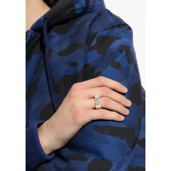 Anillo Plateado con Logotipo