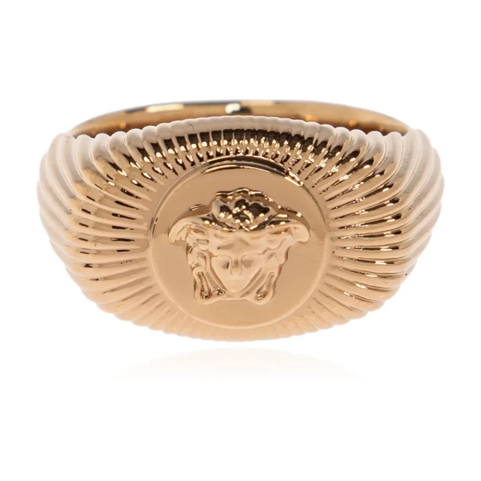 Anillo Signet Cabeza de Medusa