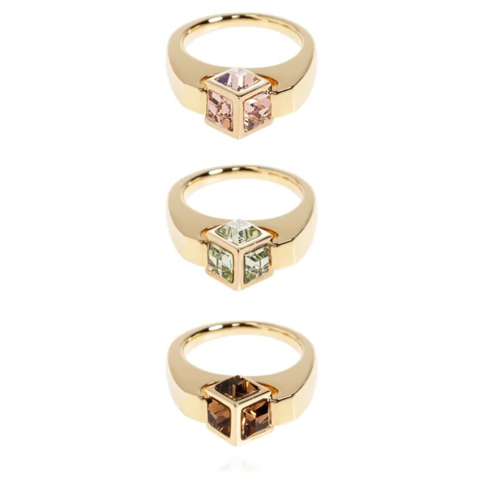 Anillo Triple Cubo