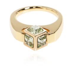 Anillo Triple Cubo