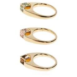 Anillo Triple Cubo