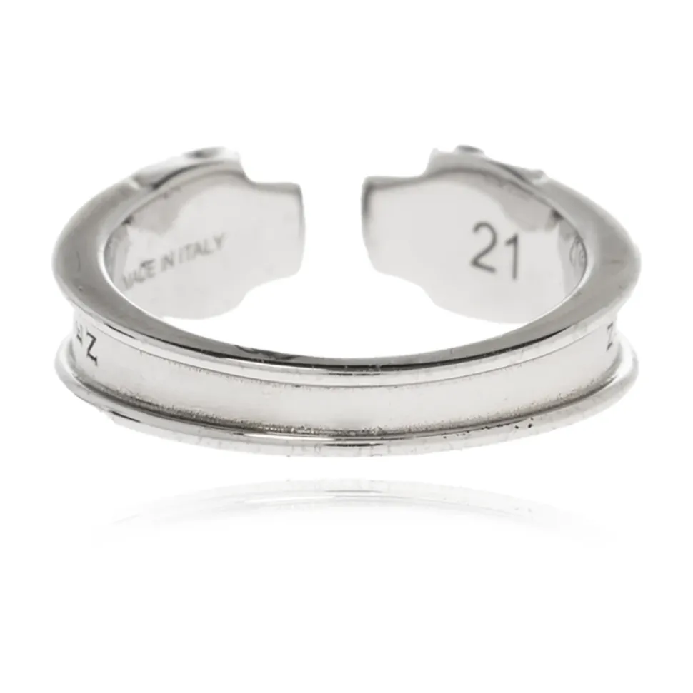 Anillo Twin Skull