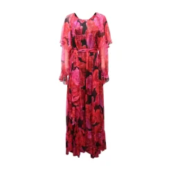Anna Molinari Wo Silk Dress