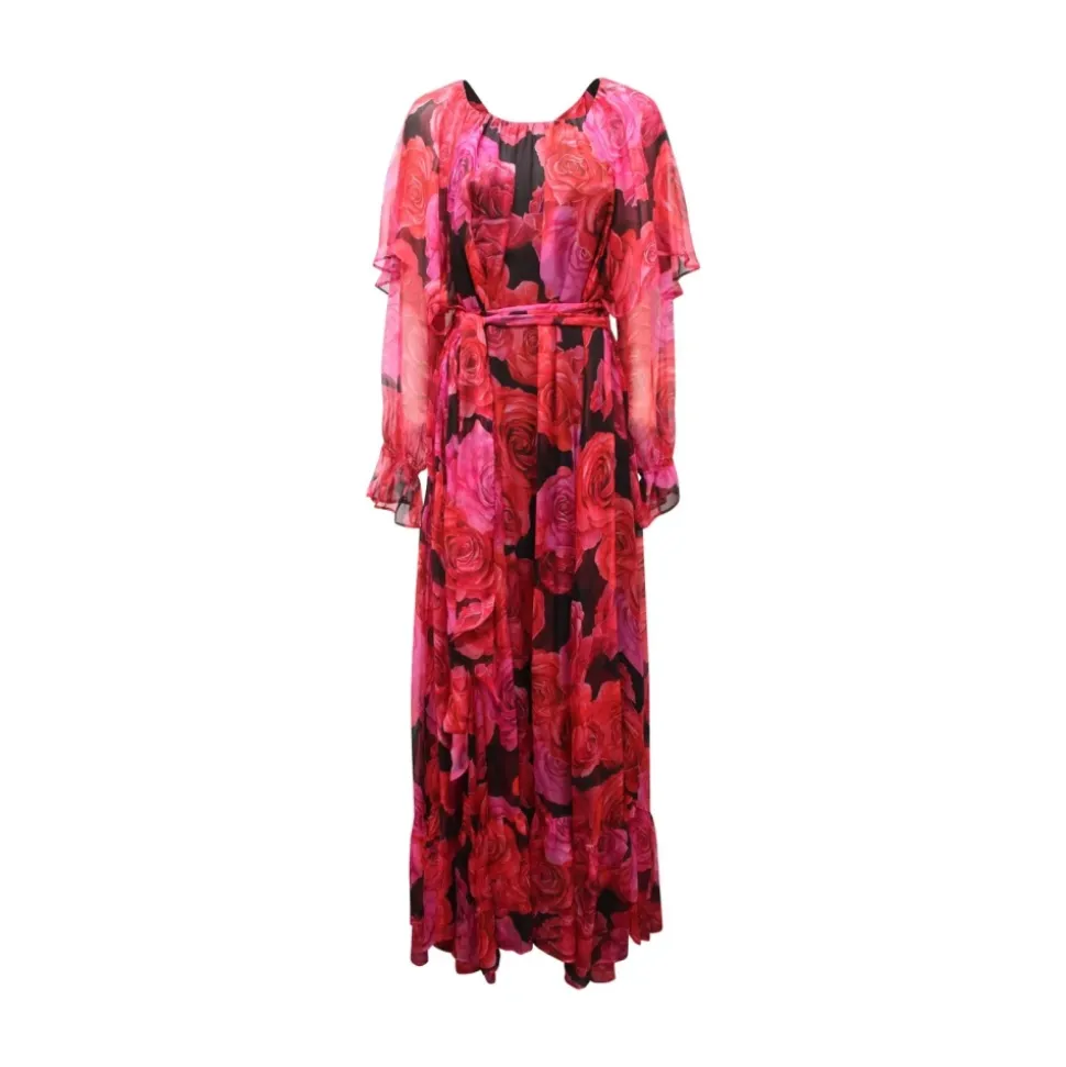 Anna Molinari Wo Silk Dress