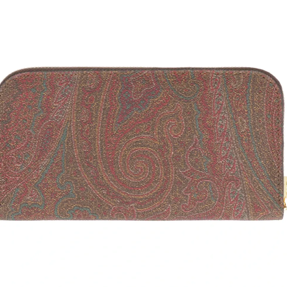 Arnica Wallet with Pegaso Detail