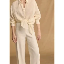 Asa, pantalon marfil-