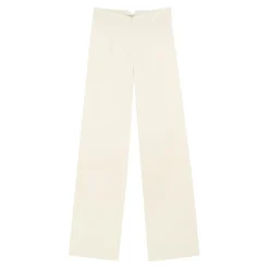 Asa, pantalon marfil-