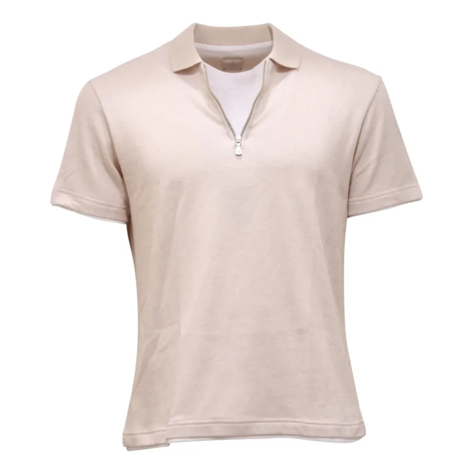 2037AS PLATINUM Zip Shirt