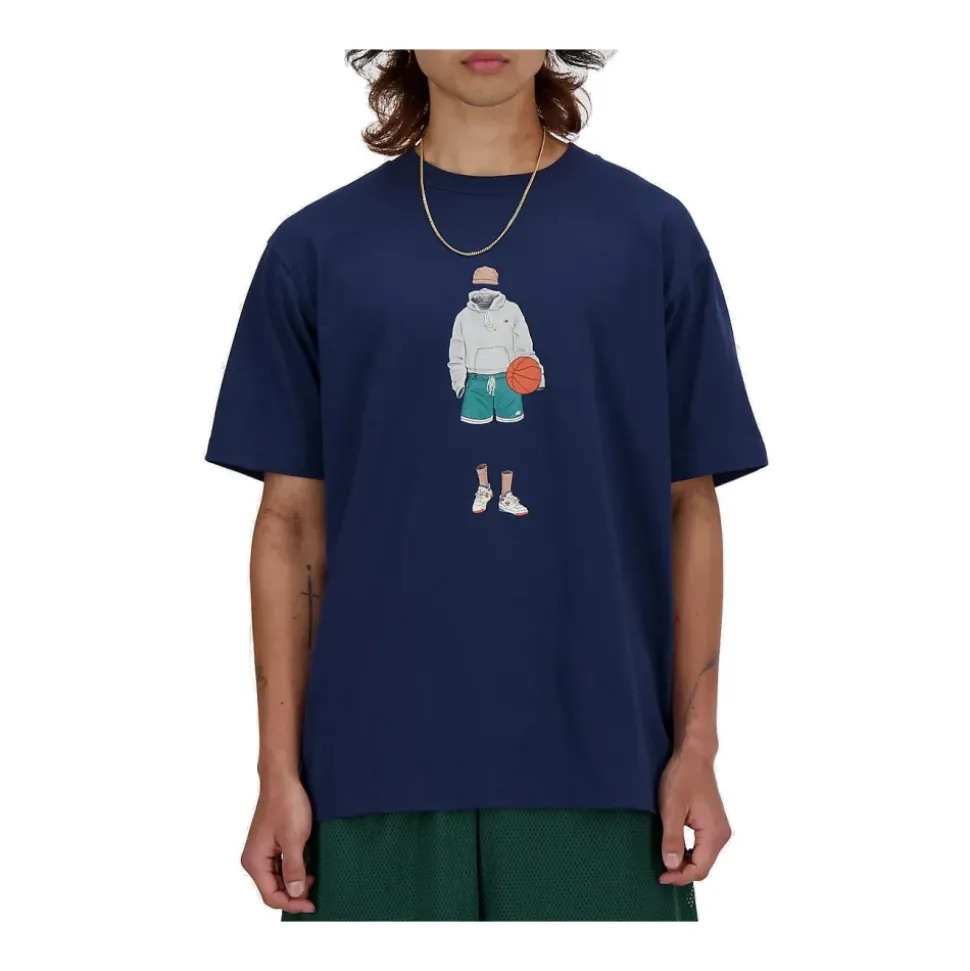 Athletics Basketball Style Relaxed Tee
