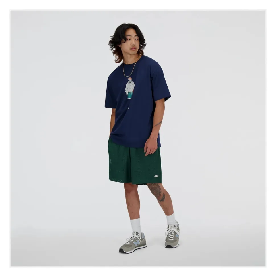 Athletics Basketball Style Relaxed Tee
