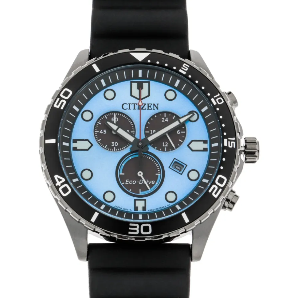 AT2567-18L - Orologio Citizen Sport AT2567-18L OF Sporty Aqua Chrono