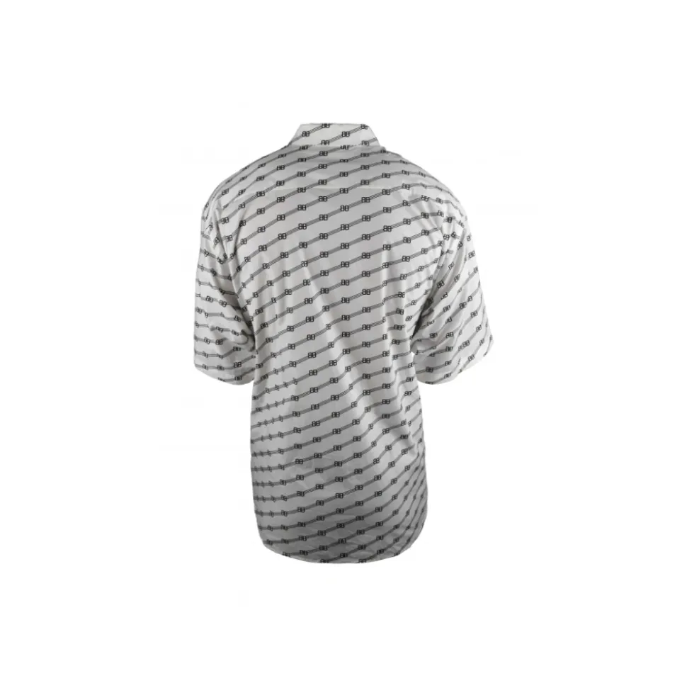 BB Monogram Oversize Short Sleeve Shirt