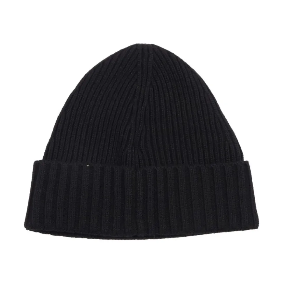 Beanie con parche del logo Compass