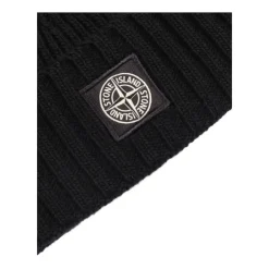 Beanie con parche del logo Compass