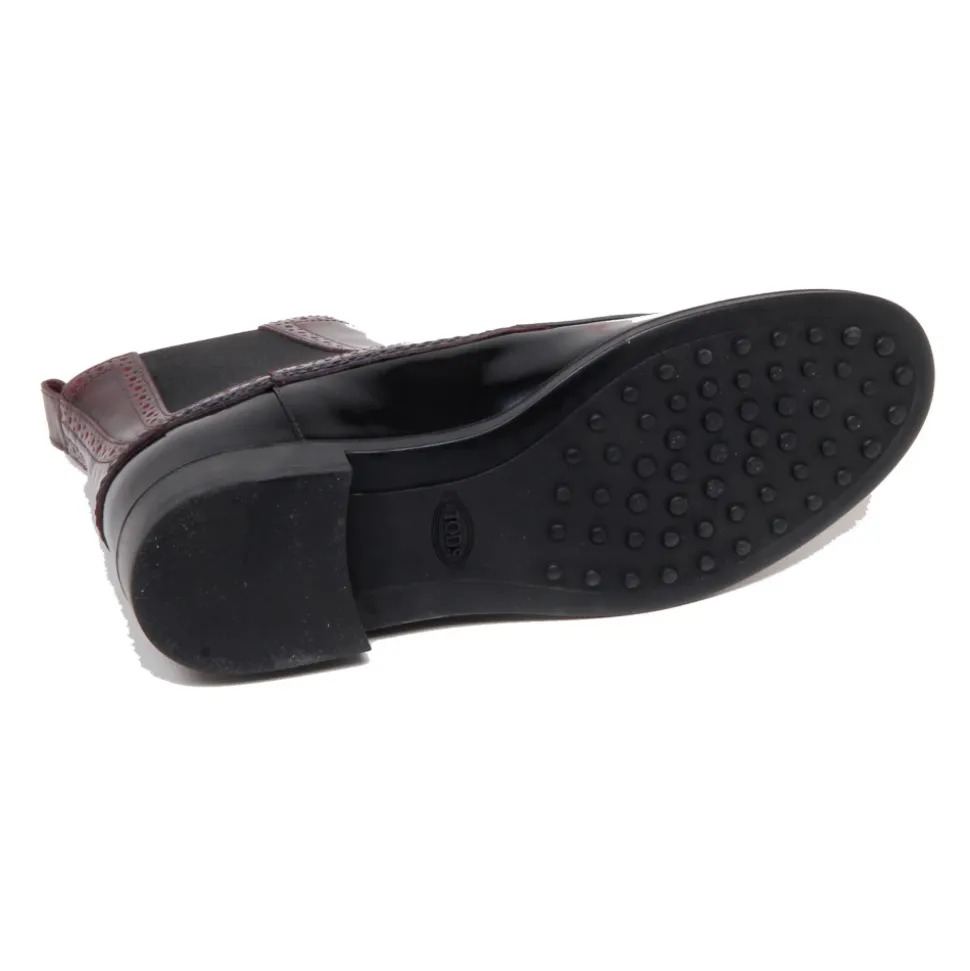 Beatles Bordeaux Bota Zapato