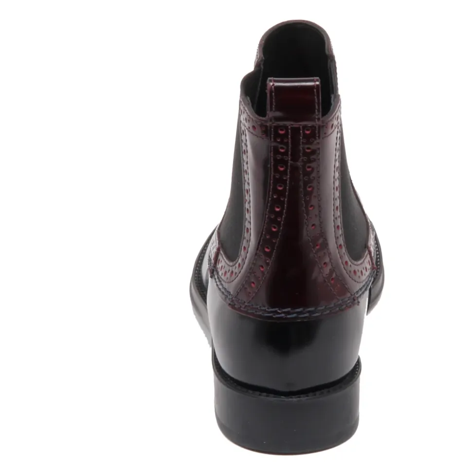 Beatles Bordeaux Bota Zapato