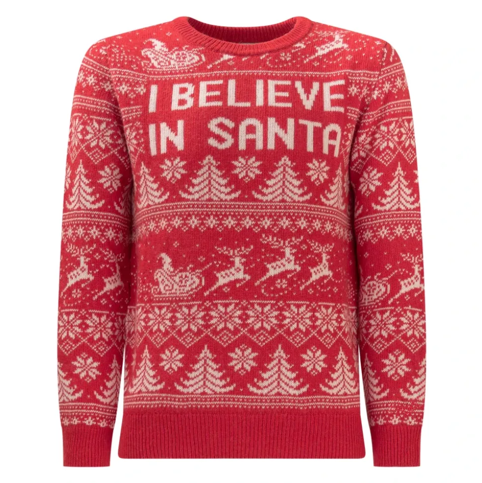 Believe Santa Sweater