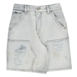 Belt Loops Denim Shorts