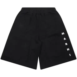 Bermuda in Felpa Logo Laterale