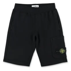 Bermudas Cargo de Felpa de Algodón