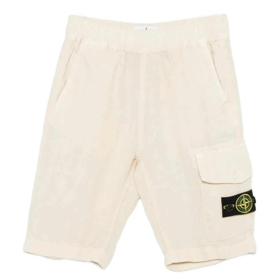 Bermudas de Lino Diagonal
