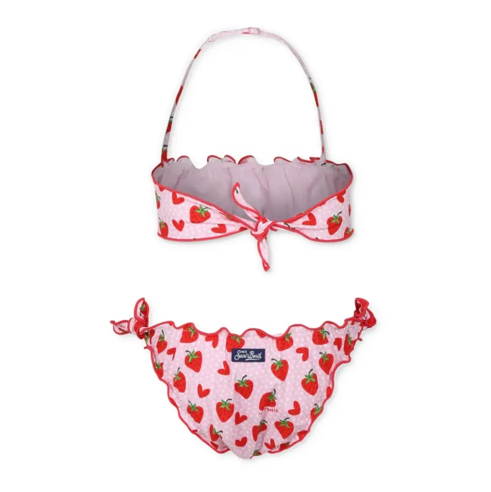 Bikini estampado de fresas Emy