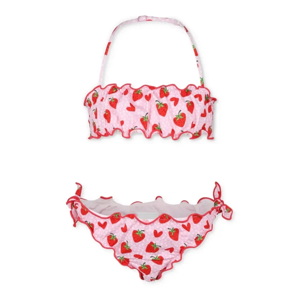 Bikini estampado de fresas Emy