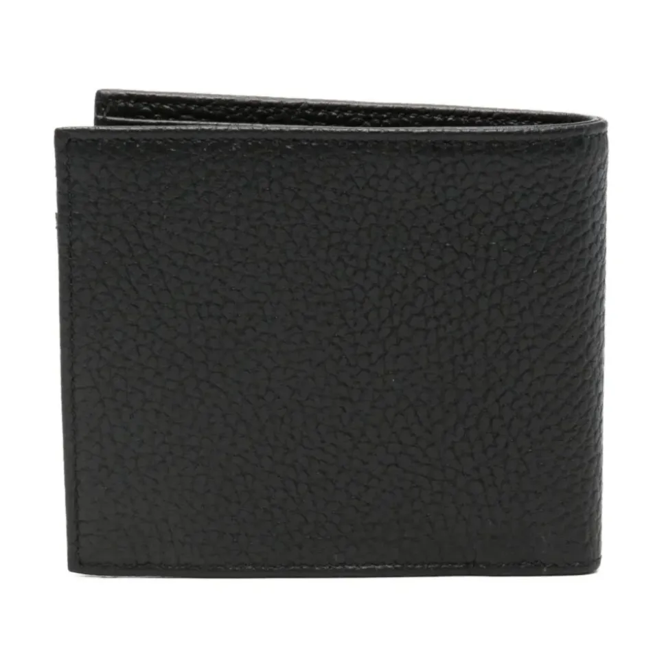 Billetera Bifold de Cuero Texturizado