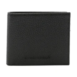 Billetera Bifold de Cuero Texturizado