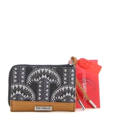 Billetera con Cremallera Estampada