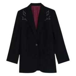 Blazer a medida con detalles western