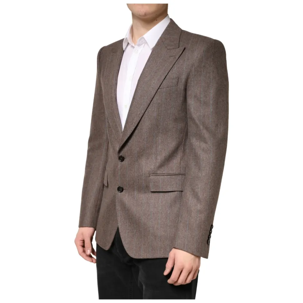 Blazer a Rayas de un Botón