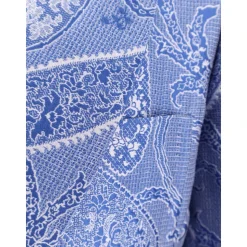 Blazer con estampado Paisley