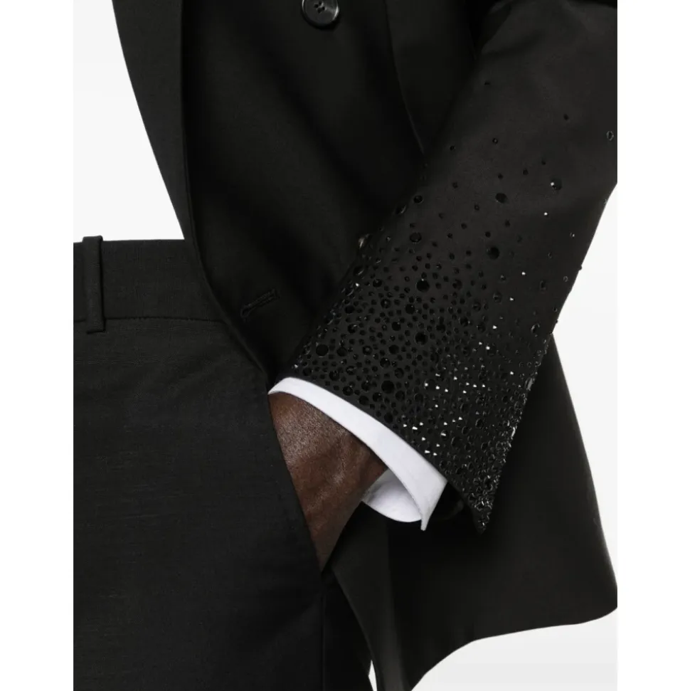 Blazer de doble botonadura